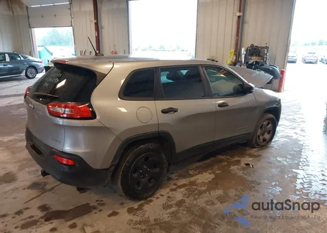 2017 Jeep Cherokee Sport из США, поврежденный, VIN 1C4PJLAS4HW619190